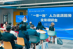中国人才研讨协会“一带一路”人力资源服务业务调研会在K8官网国际举办
